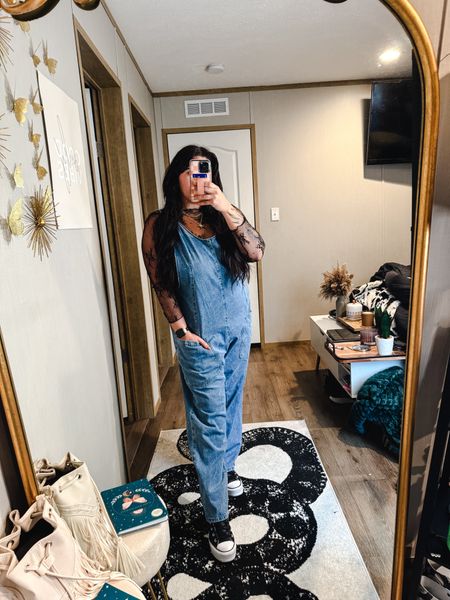Lace tops can take any outfit and elevate it to a whole other level!! 

Use the code kimmy for Walli! 

Jeans
FP style
Free People inspired 
Denim jumpsuit 
Spring outfit 
Look for less 

#LTKfindsunder100 #LTKFestival #LTKstyletip