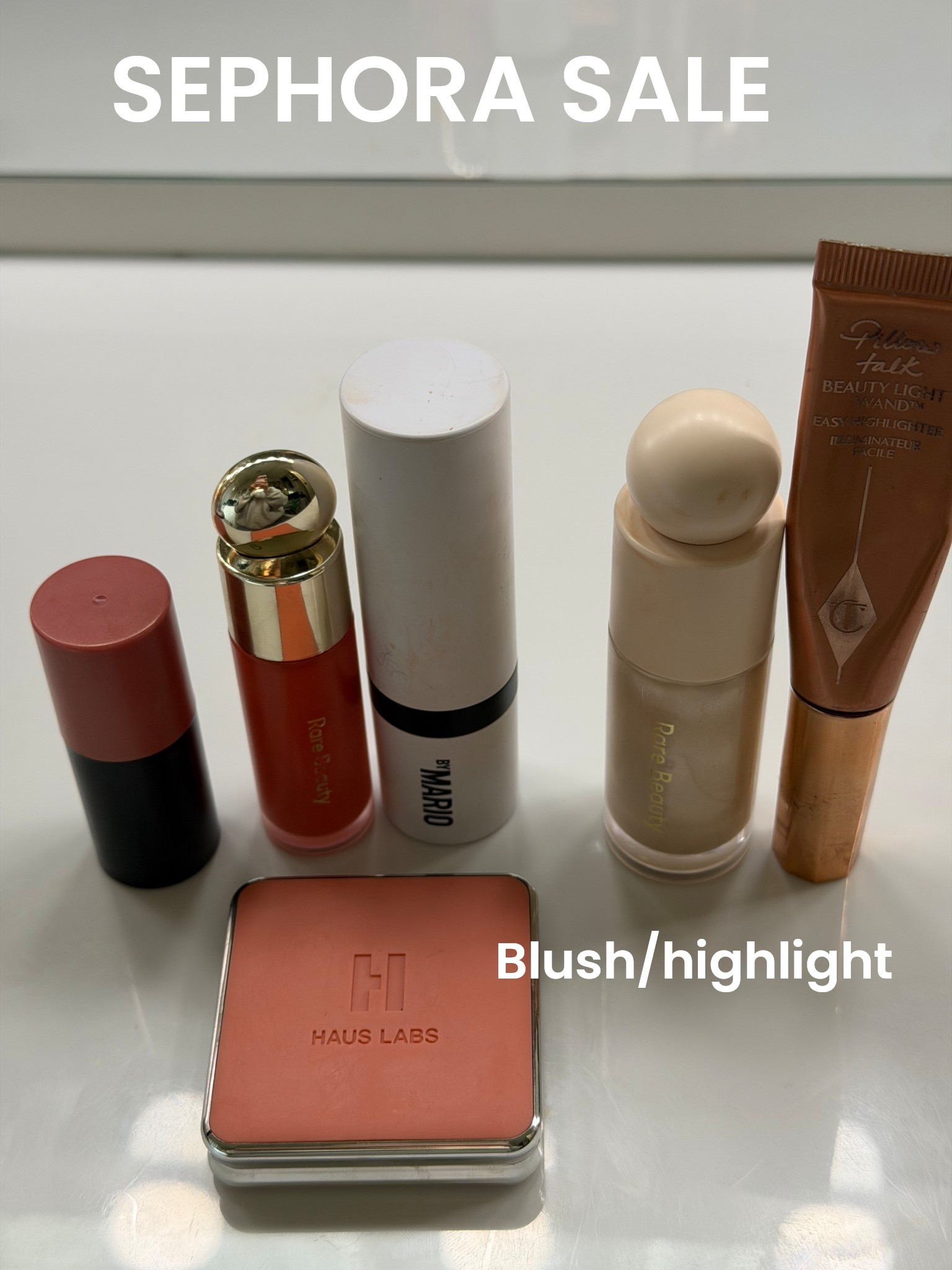 SEPHORA SALE: blush+highlight 
My go to is rare beauty blush and hauslabs powder blush! 
Makeup by Mario blush is my second fav



#LTKGiftGuide #LTKBeauty #LTKSaleAlert