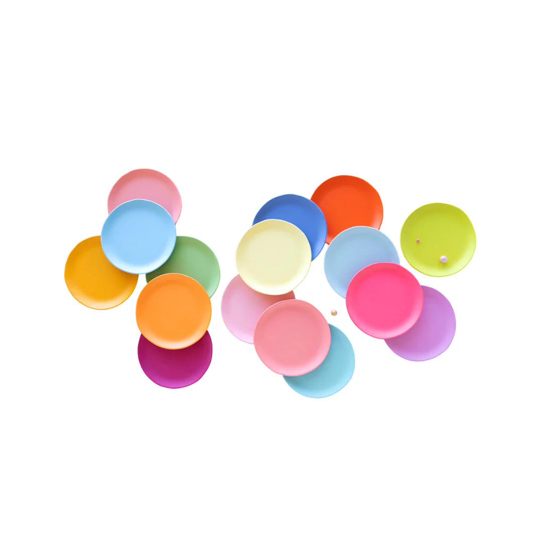 Rainbow Dinner Plate | Pink Antlers