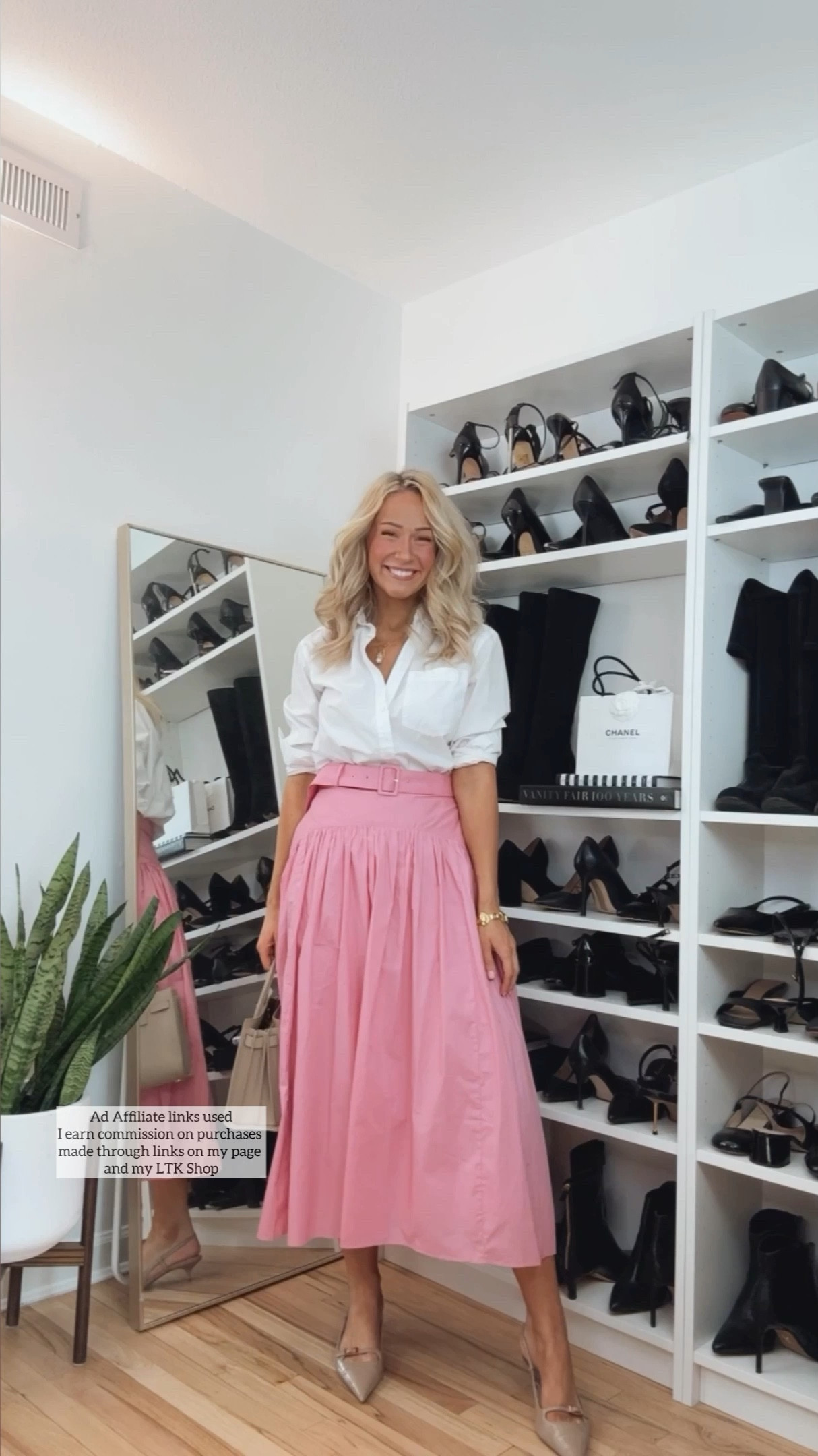 Spring fashion
Pink skirt outfit
Brunch outfit
Girly style  

#LTKOver40