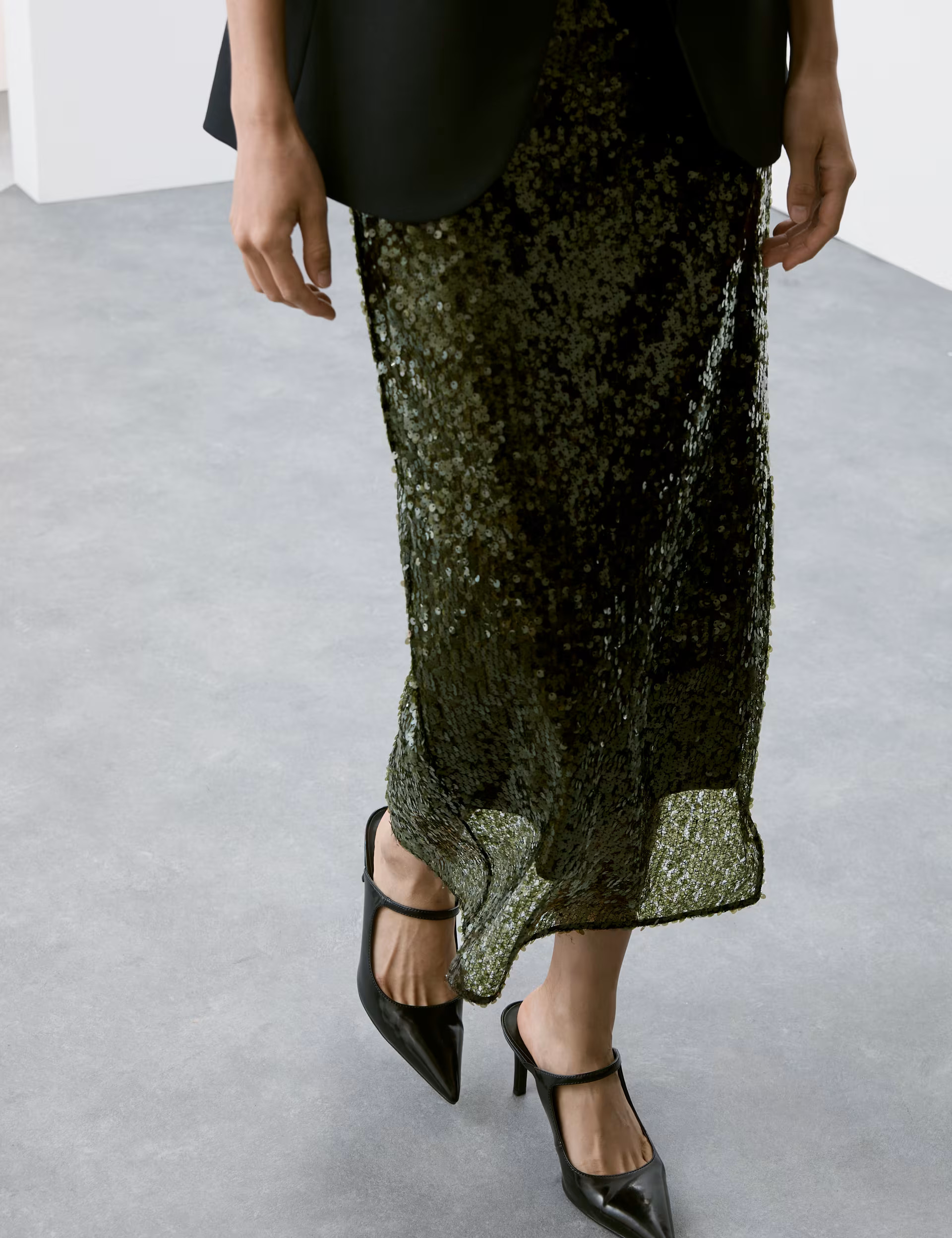 Sequin Midaxi Column Skirt | Marks & Spencer (UK)