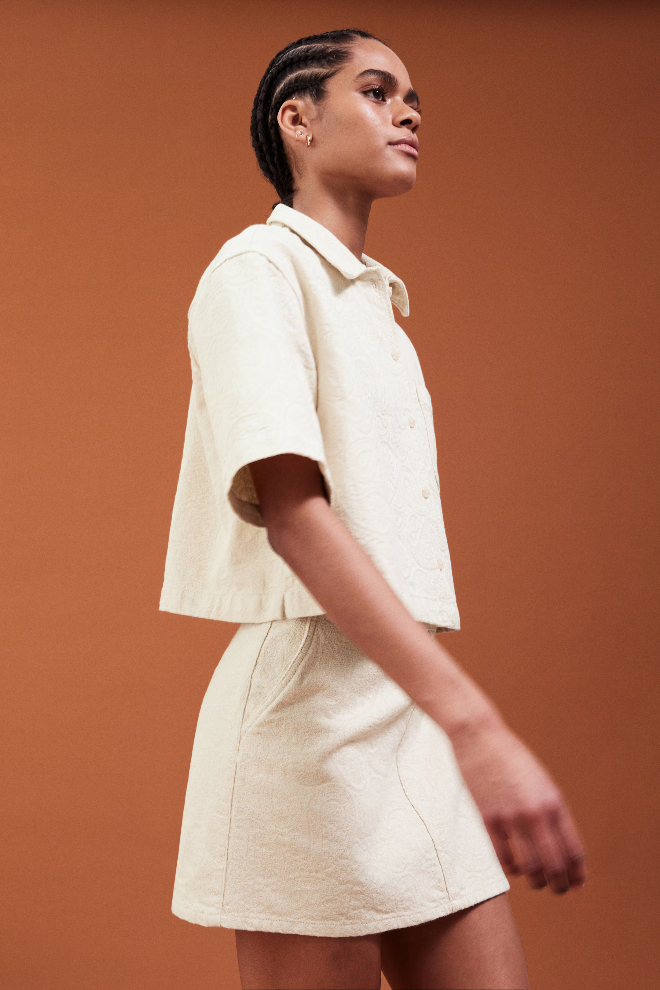 A-line mini skirt | H&M (UK, MY, IN, SG, PH, TW, HK)
