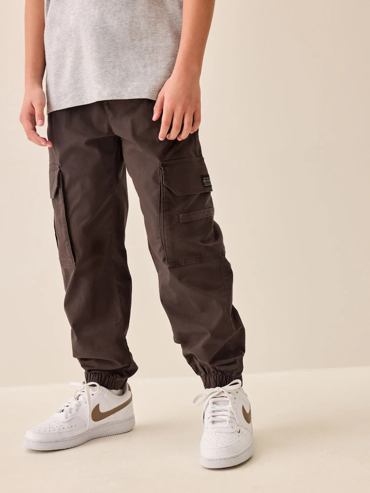 Brown Loose Fit Cargo Trousers (3-16yrs) | Next US
