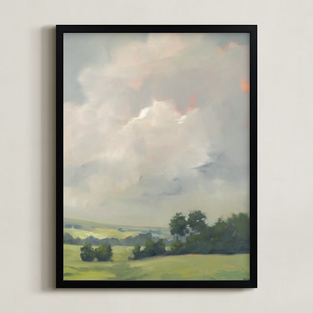 "Rosy Tomorrow II" - Painting Limited Edition Art Print by Stephanie Goos Johnson. | Minted