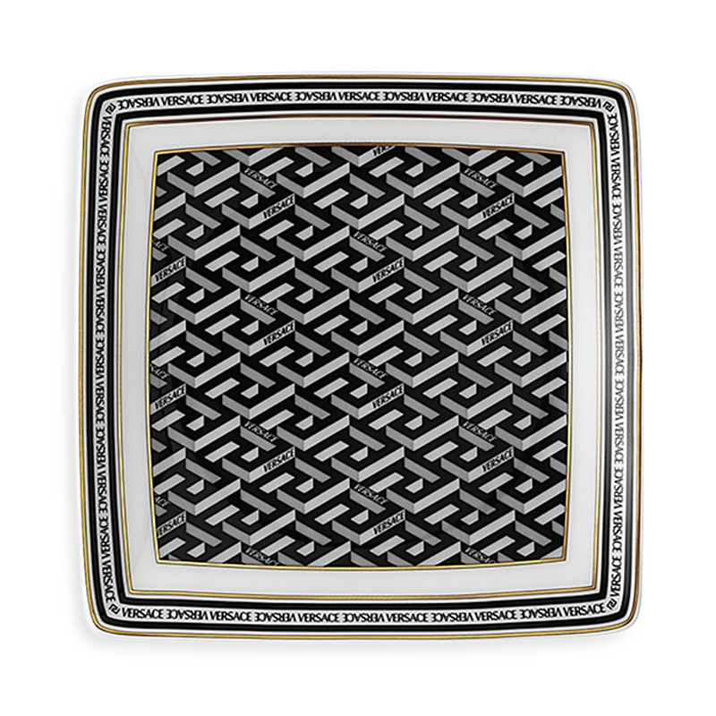 Versace La Greca Signature Canape Dish | Bloomingdale's (US)