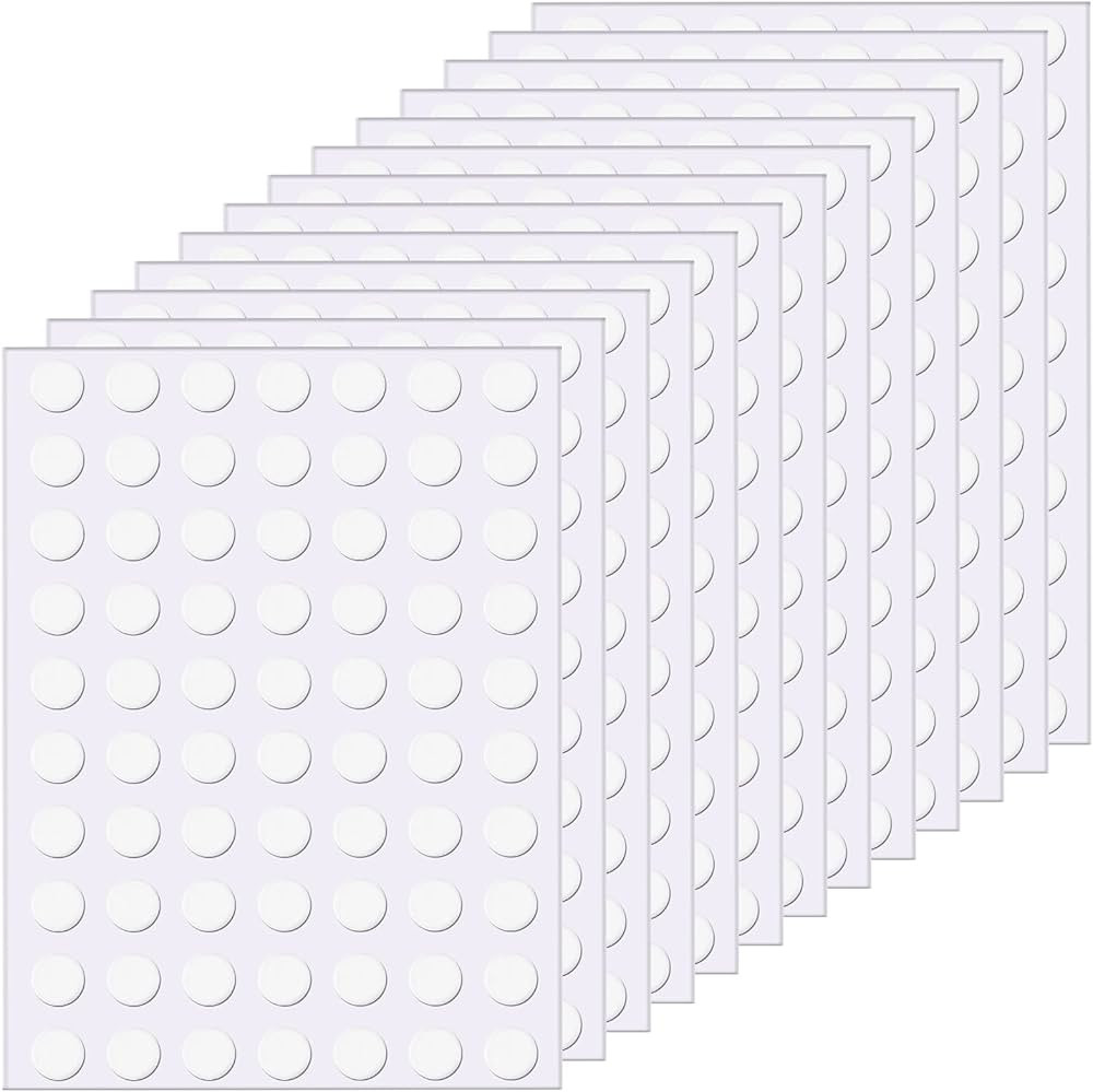 Double-Sided No Traces Adhesive Clear Sticky Tack Removable Putty Reusable Transparent Sticker fo... | Amazon (US)