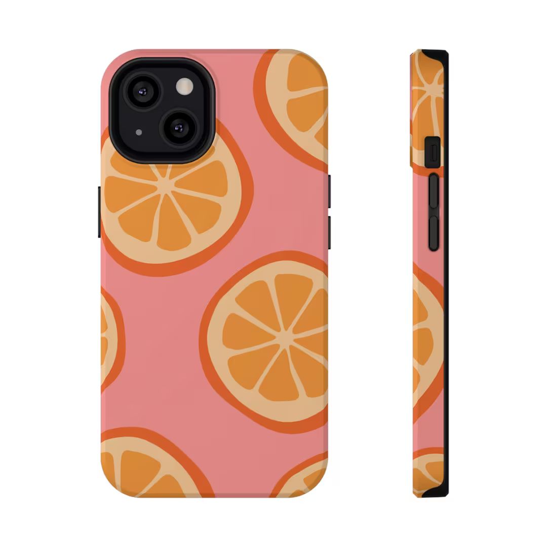 Orange Slices/ Impact-Resistant Phone Case for IPhone 13, 13 Pro, 12, 12 Pro, 11, 11 Pro, And Sam... | Etsy (US)