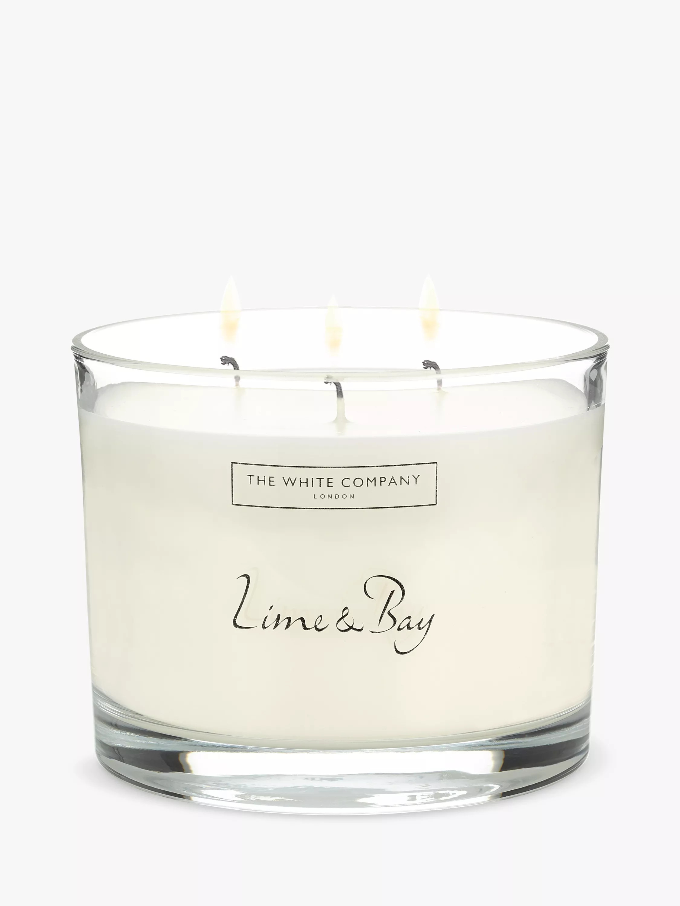 Lime and Bay Large Three Wick Candle | John Lewis (UK)