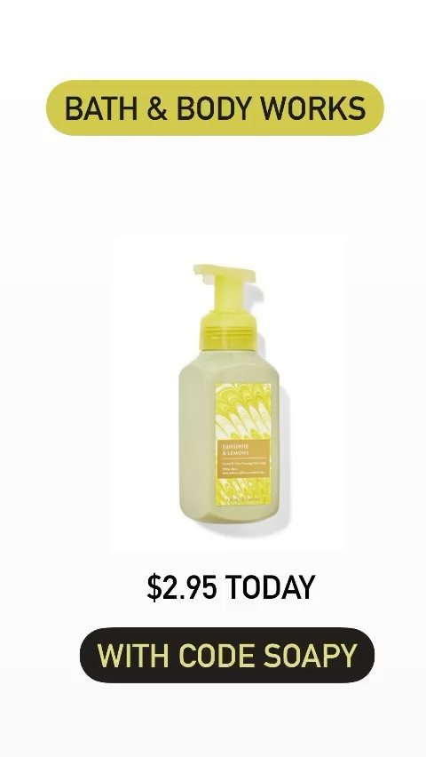 Bath & body works! 
Kitchen hand soap - my favorite hand soap - sale 

#LTKsalealert #LTKU #LTKhome