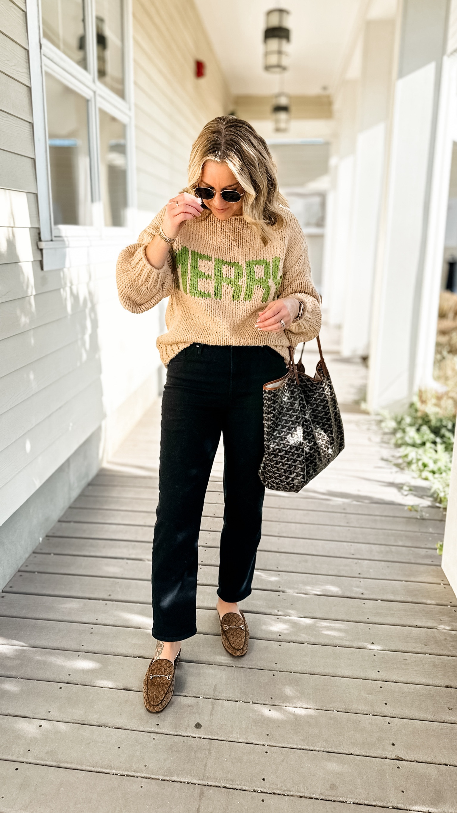 A classically casual holiday outfit. I’m in a S-M sweater and 8 regular pants. Shoes are tts  

#LTKHoliday #LTKsalealert #LTKstyletip