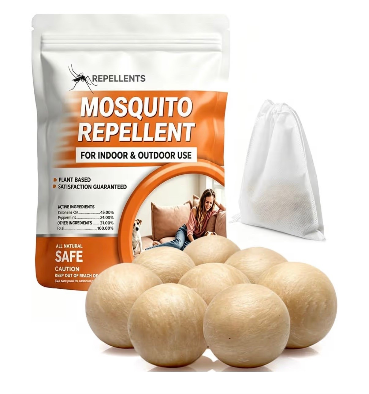 Mosquito Repellent Outdoor Patio, Mosquito Deterrent for Yard, Indoor Mosquito Repellent Balls, Mosquito Repeller for Patio, Keep Mosquito Away, Covers 120 Sq. Ft, 60 Days Protection-8 Packs

Amazon prime day

#LTKdayinmylife