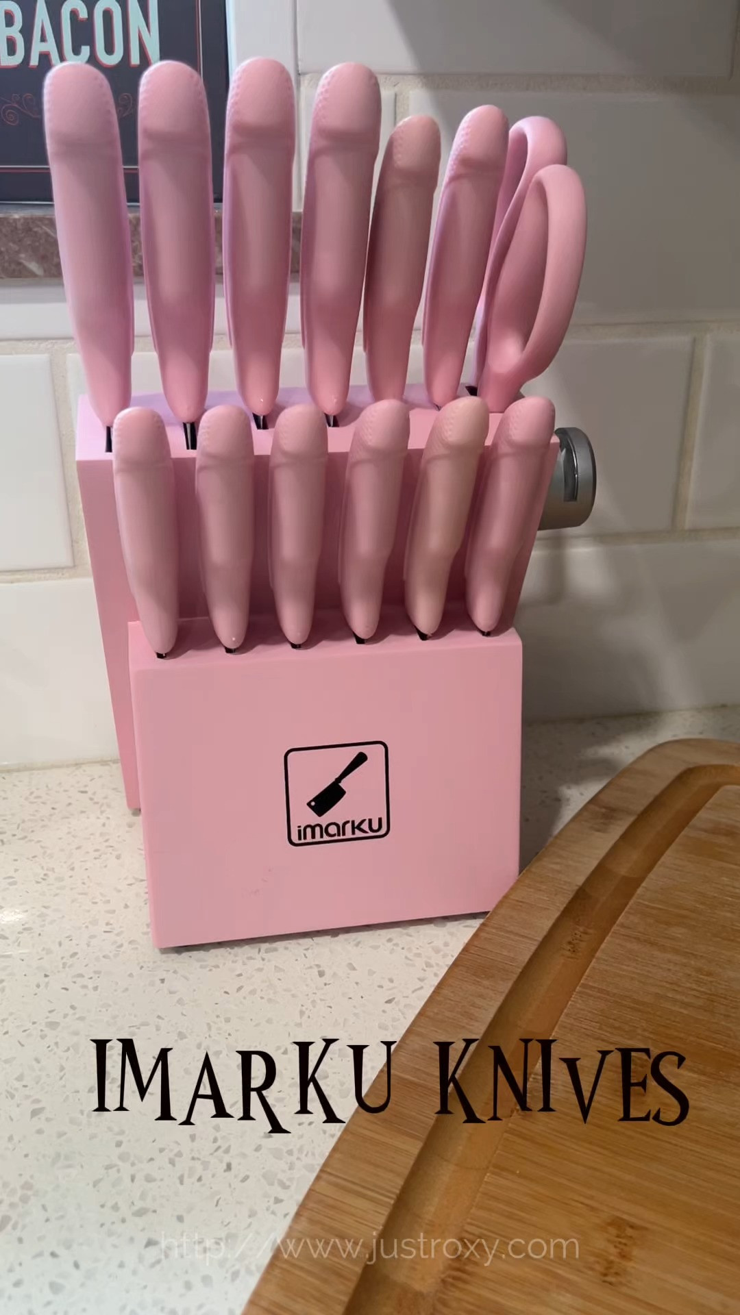 These knives are amazing.  The cut so smooth and look so pretty on my counter.   

 #LTKWatchNow #LTKHome #LTKFamily