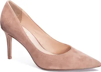 Rafee Suede Pointed Toe Pump | Nordstrom