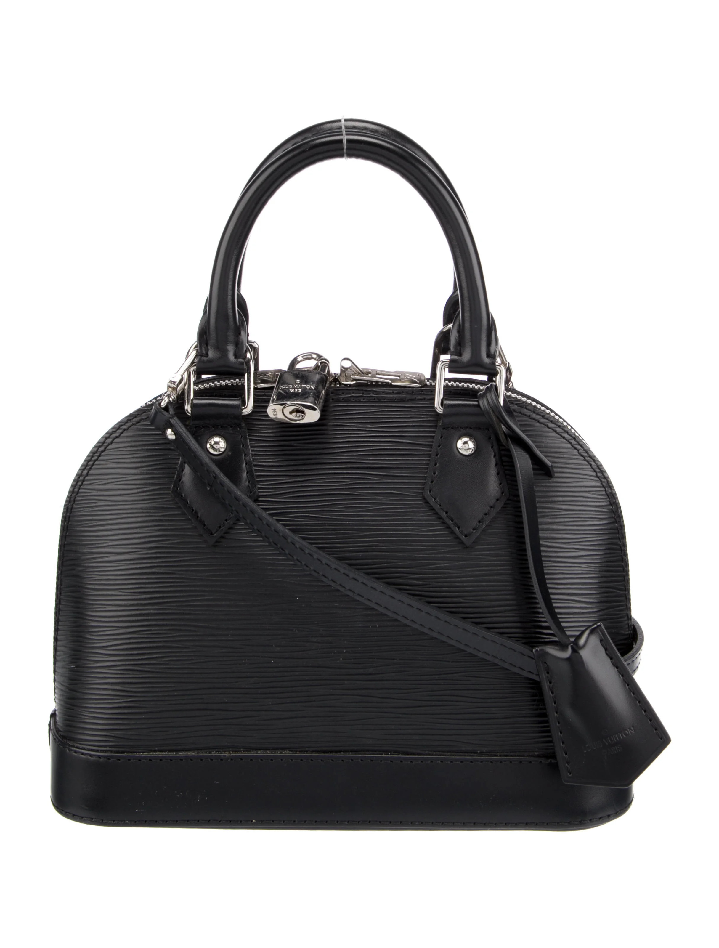 Epi Leather Alma BB w/ Strap Handle Bag | The RealReal