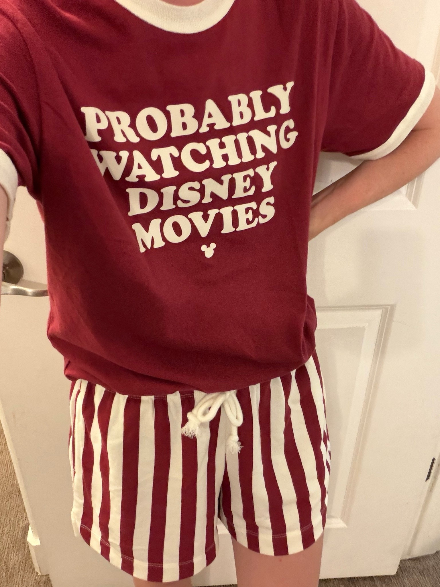I’m so obsessed with this cozy Disney outfit from Target! You can’t see it in the picture, but the shorts have a little Mickey on them 🐭

#LTKgrwm #LTKootd