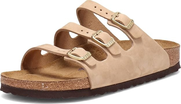 Birkenstock Women's, Florida Soft Footbed Sandal - Regular Width | Amazon (US)