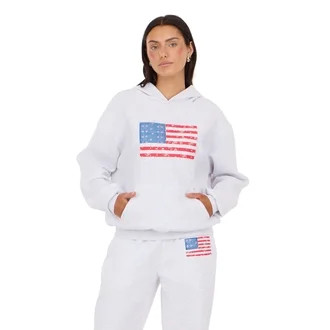 Forever 21 Women's and Women's Plus Americana Oversized Hoodie, Sizes XXS-4X | Walmart (US)