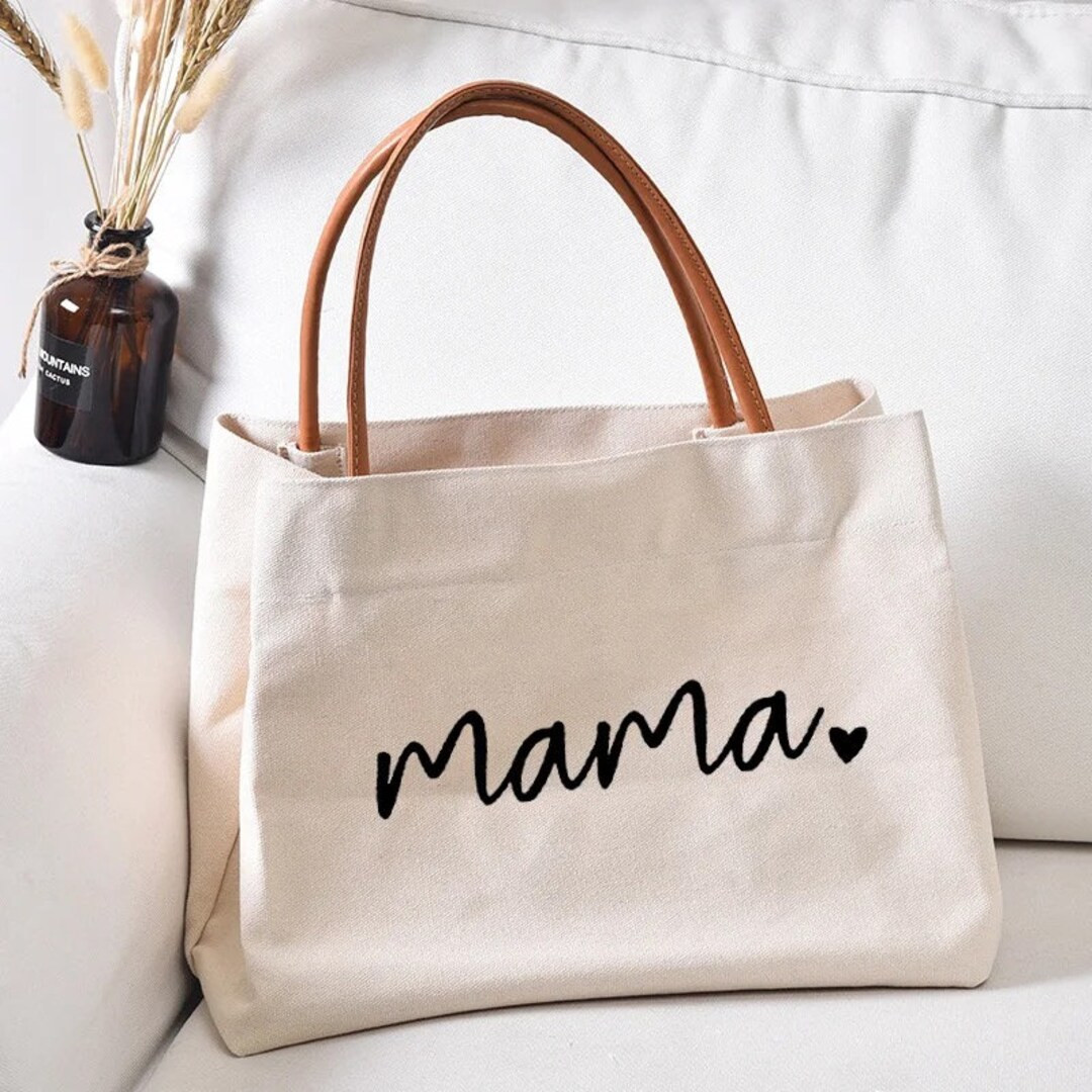Mama Tote Bag | Women’s Bag | Nurse Tote Bag | Mom Travel Bag | Mama Bag | Mom Gift | Baby Show... | Etsy (US)