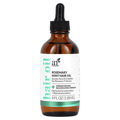 artnaturals, Rosemary Mint Hair Oil , 4 fl oz (118 ml) | iHerb