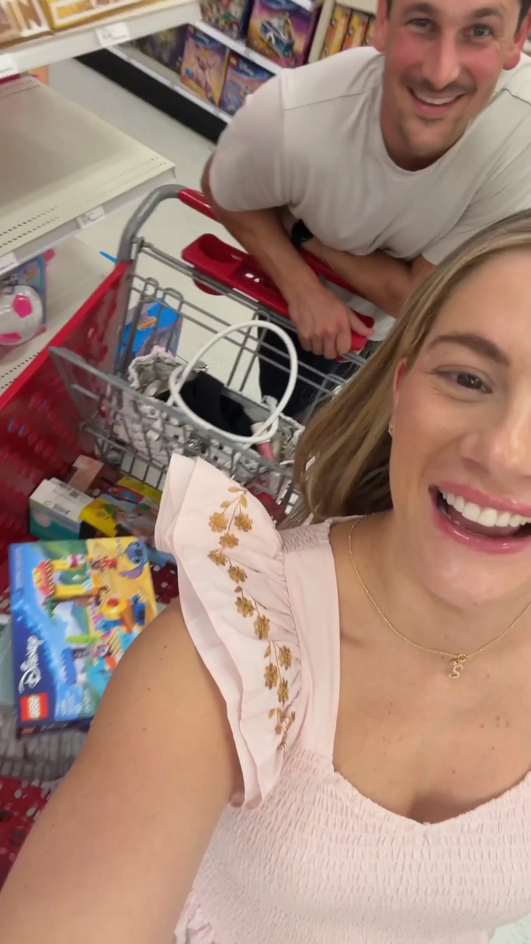 Grabbing some last minute items at Target before baby girl arrives - postpartum snacks, clean fragrance free diapers, toys to distract Caden, and more

#LTKBaby #LTKBump #LTKdayinmylife