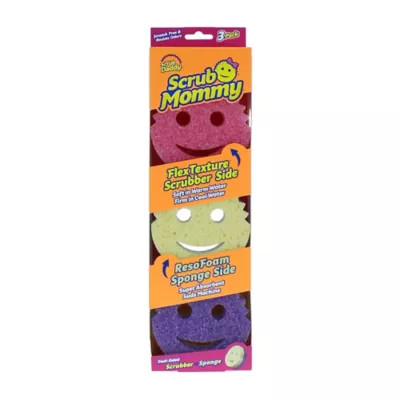 Scrub Daddy® 3-Count Scrub Mommy® Sponges | Bed Bath & Beyond
