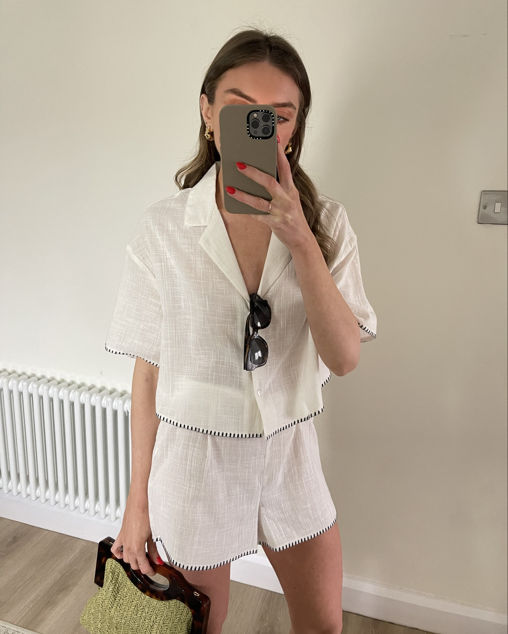 Winter sun holiday outfit inspiration 

Wearing a size 10 in the new look shirt
Size 8 in the shorts
River island raffia bag 
Hermes Chypre black sandals - dupes linked 


Holiday outfit, beach outfit, city break outfit, holiday inspo, pool party inspiration 

#LTKeurope #LTKuk