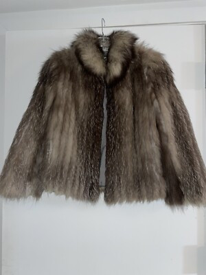 70s Vintage Saga Fox Fur Coat, Brown, Hip-length  | eBay | eBay US