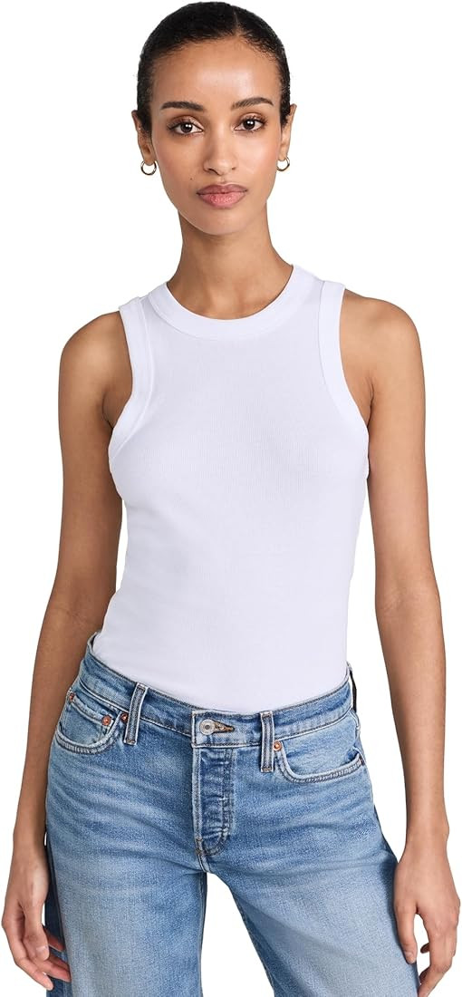 Madewell Women's Brightside Cutaway Tank | Amazon (US)