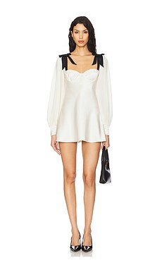 MAJORELLE Baylee Mini Dress in Ivory from Revolve.com | Revolve Clothing (Global)