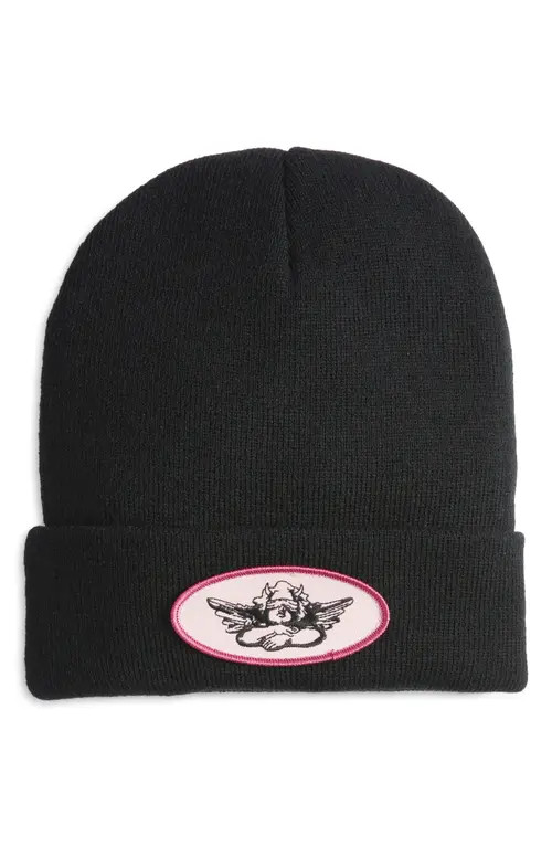 BOYS LIE 1-800 Rib Beanie in Black at Nordstrom | Nordstrom