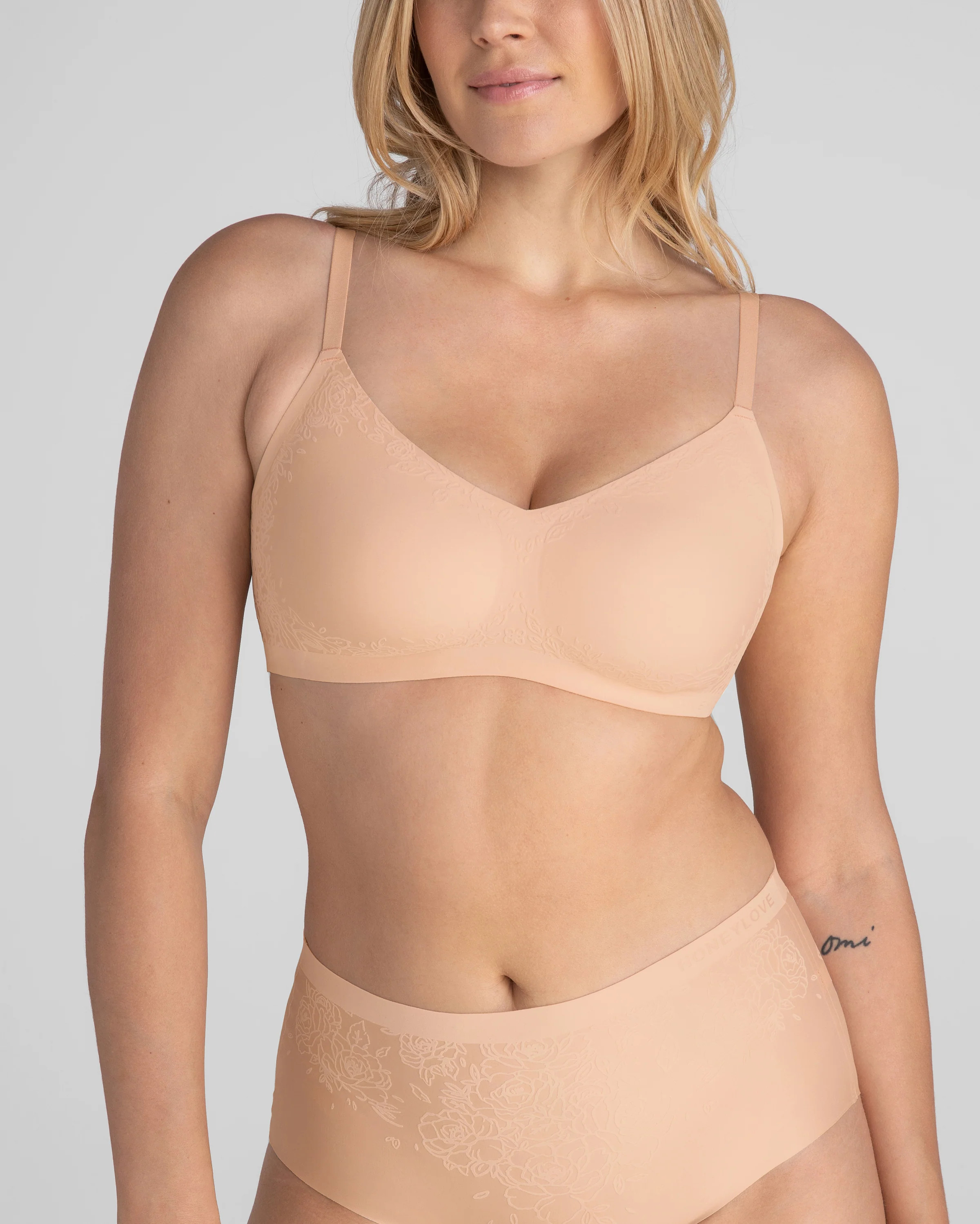 Silhouette Roses Bra | Honeylove
