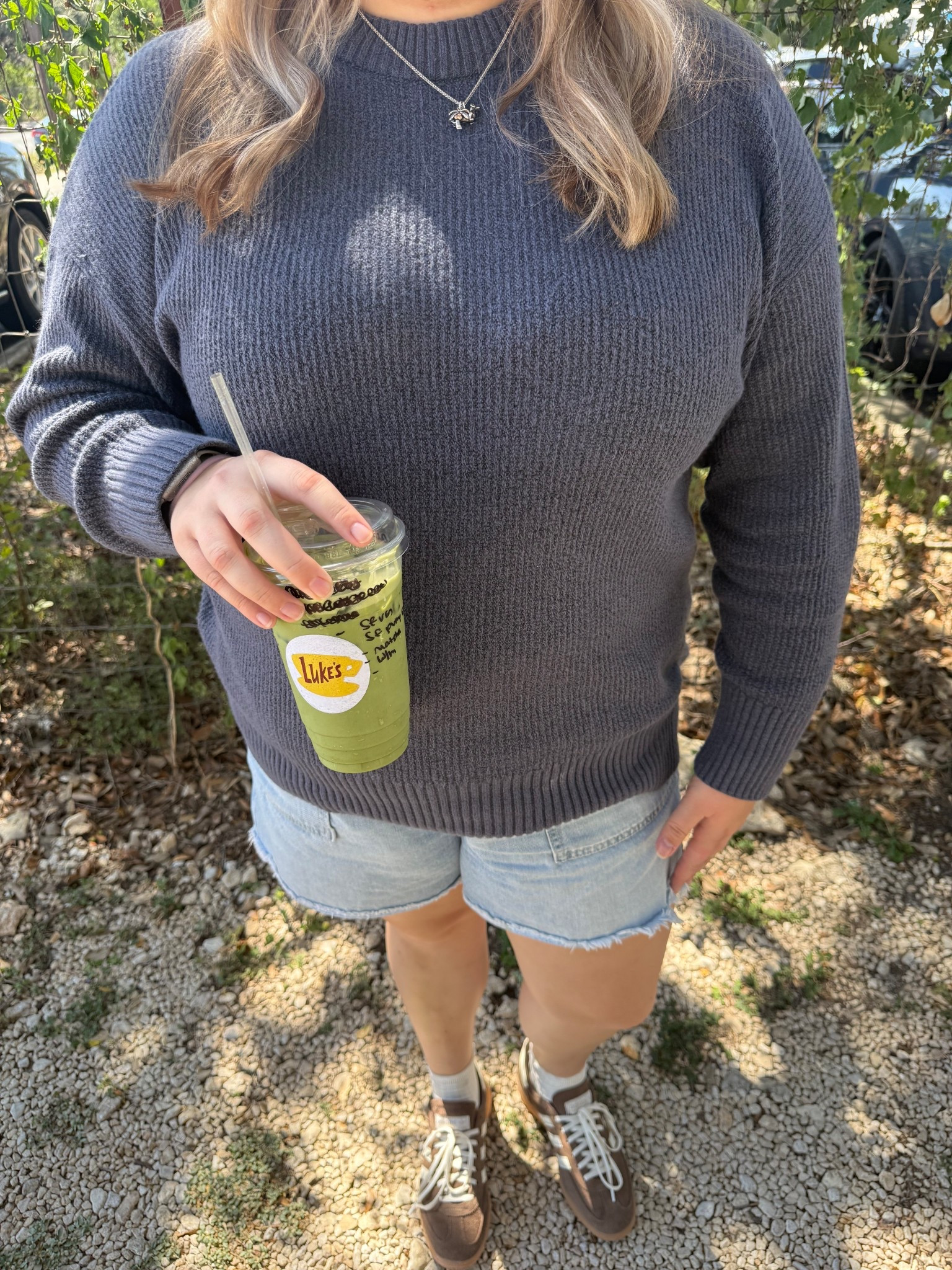 Luke’s coffee fall fit! 
also wearing my free people dupe ruffle socks! 

#LTKSeasonal #LTKMidsize #LTKSaleAlert