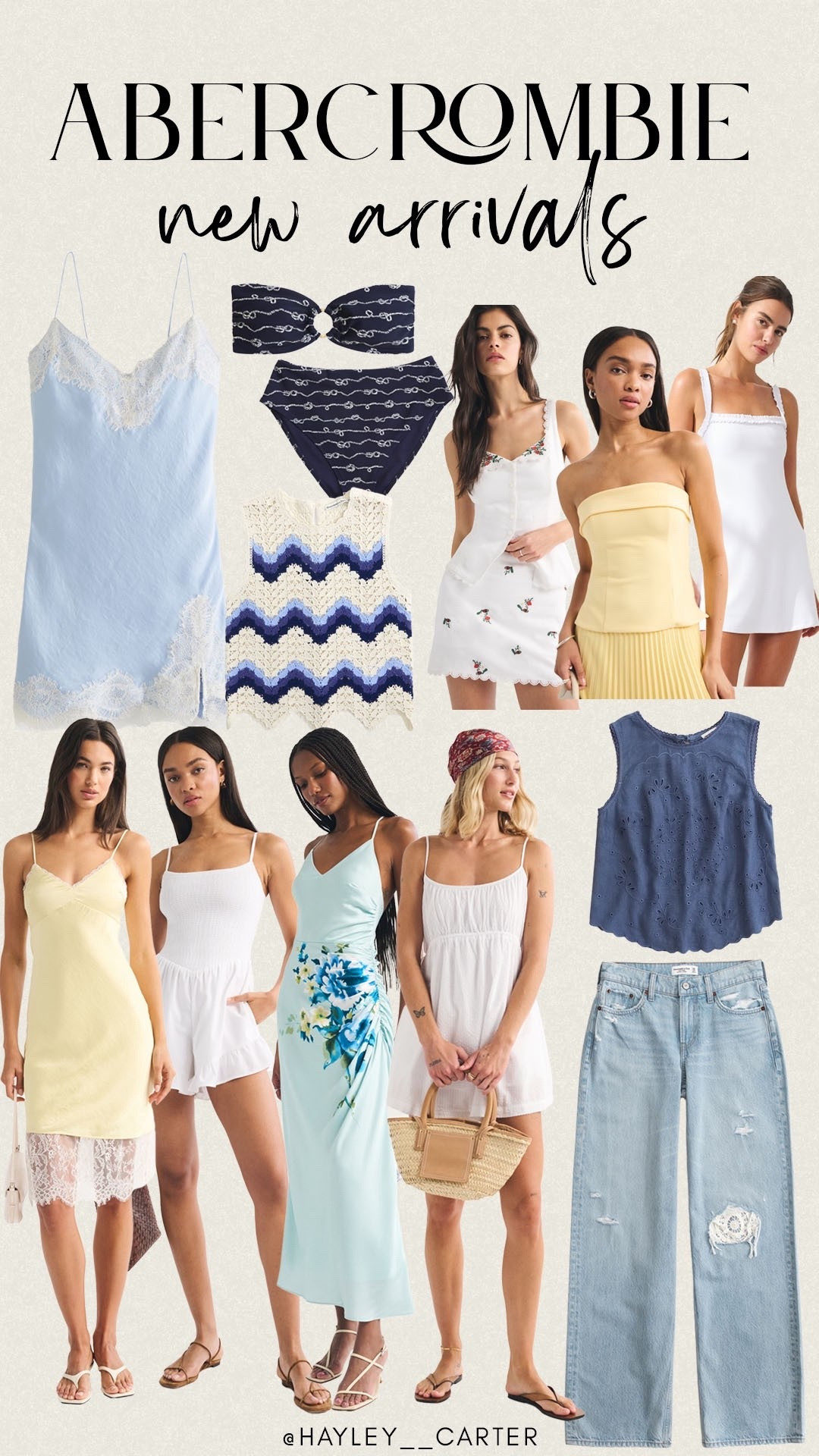 Abercrombie new arrivals for summer!

#abercrombie

Abercrombie summer style. Abercrombie spring dress. Abercrombie summer dress. Abercrombie swim  

#LTKootd #LTKSeasonal #LTKSwim