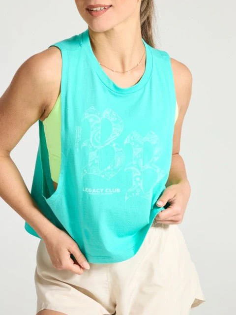 Legacy Crop Tank - Playa | Buffbunny