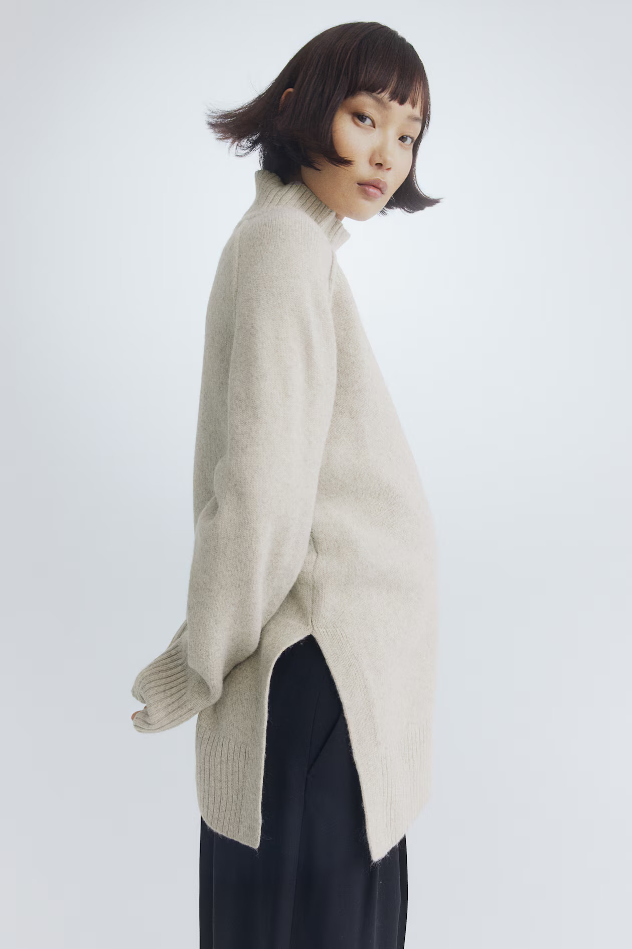 MAMA Turtleneck jumper | H&M (UK, MY, IN, SG, PH, TW, HK)