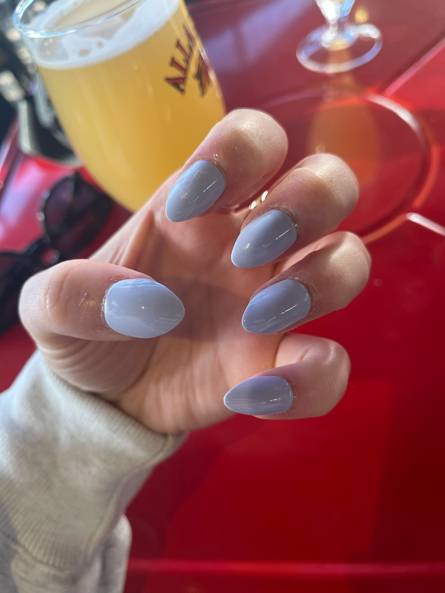 the BEST press on nails - lasted two weeks, EASY 💅 #pressonnails #oliveandjune 

#LTKunder50 #LTKbeauty