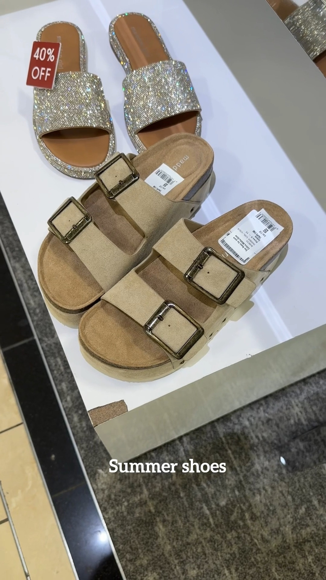 Summer sandals and comfy sneakers on sale 


Madden girl shoes, dolce vita sandals, 