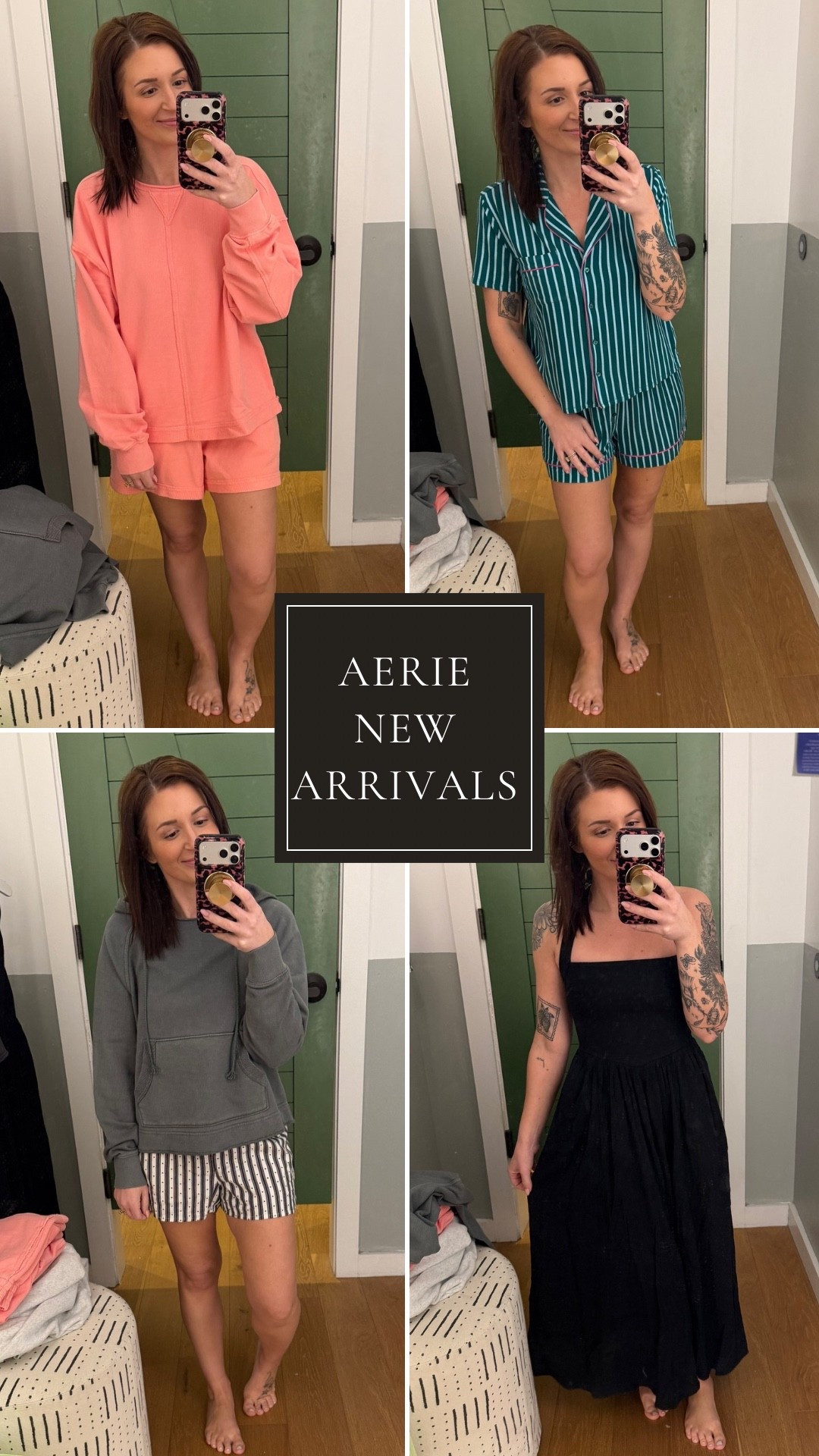 Aerie truly on!
Pink set size small
All other items are size XS

#LTKPetite #LTKSaleAlert #LTKmomlife