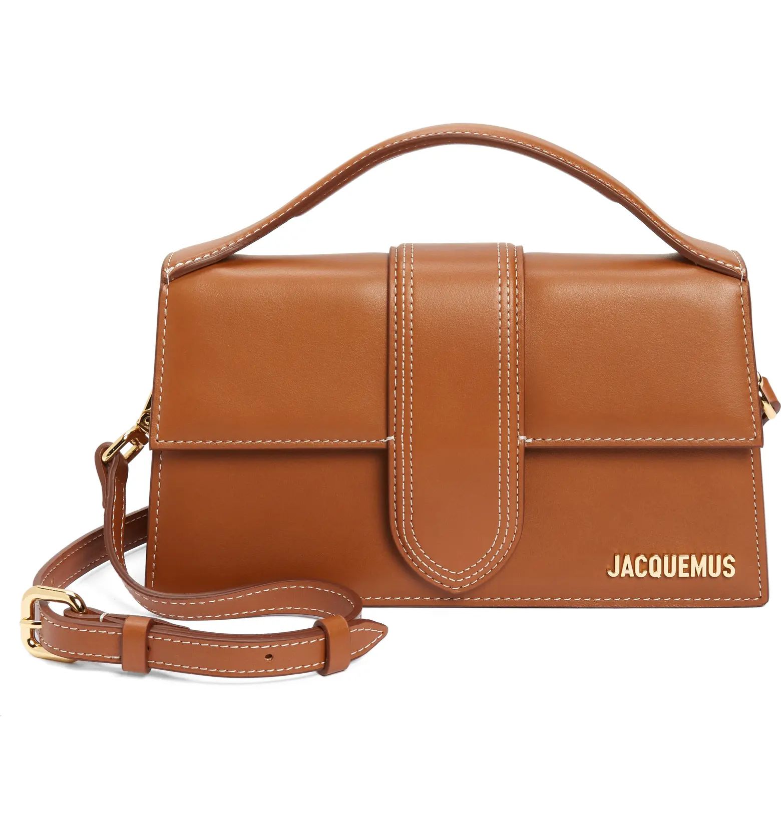Jacquemus Le Grand Bambino Leather Shoulder Bag | Nordstrom | Nordstrom