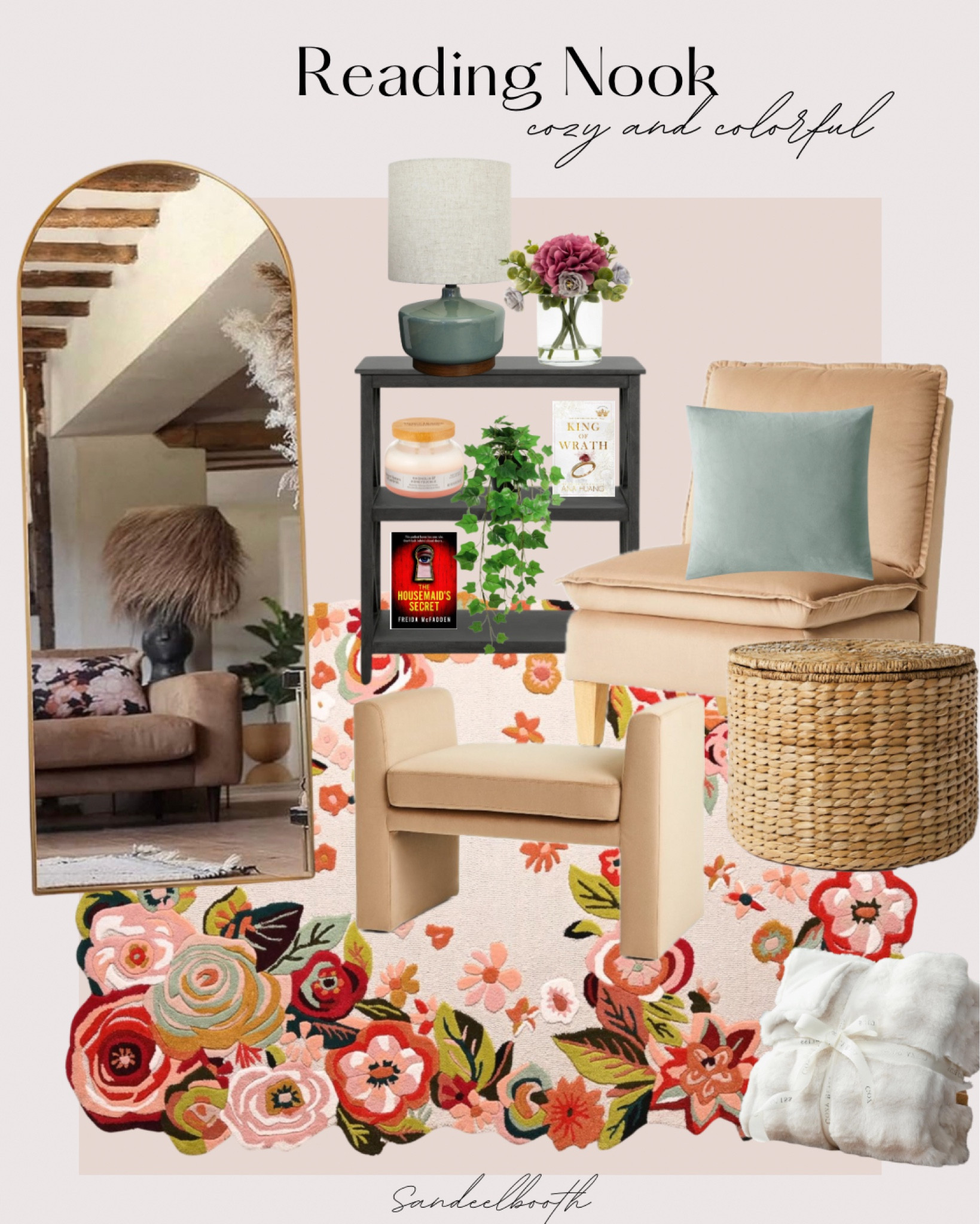 Cozy and beautiful reading nook, sitting room, living room corner. 

#LTKStyleTip #LTKSaleAlert #LTKHome