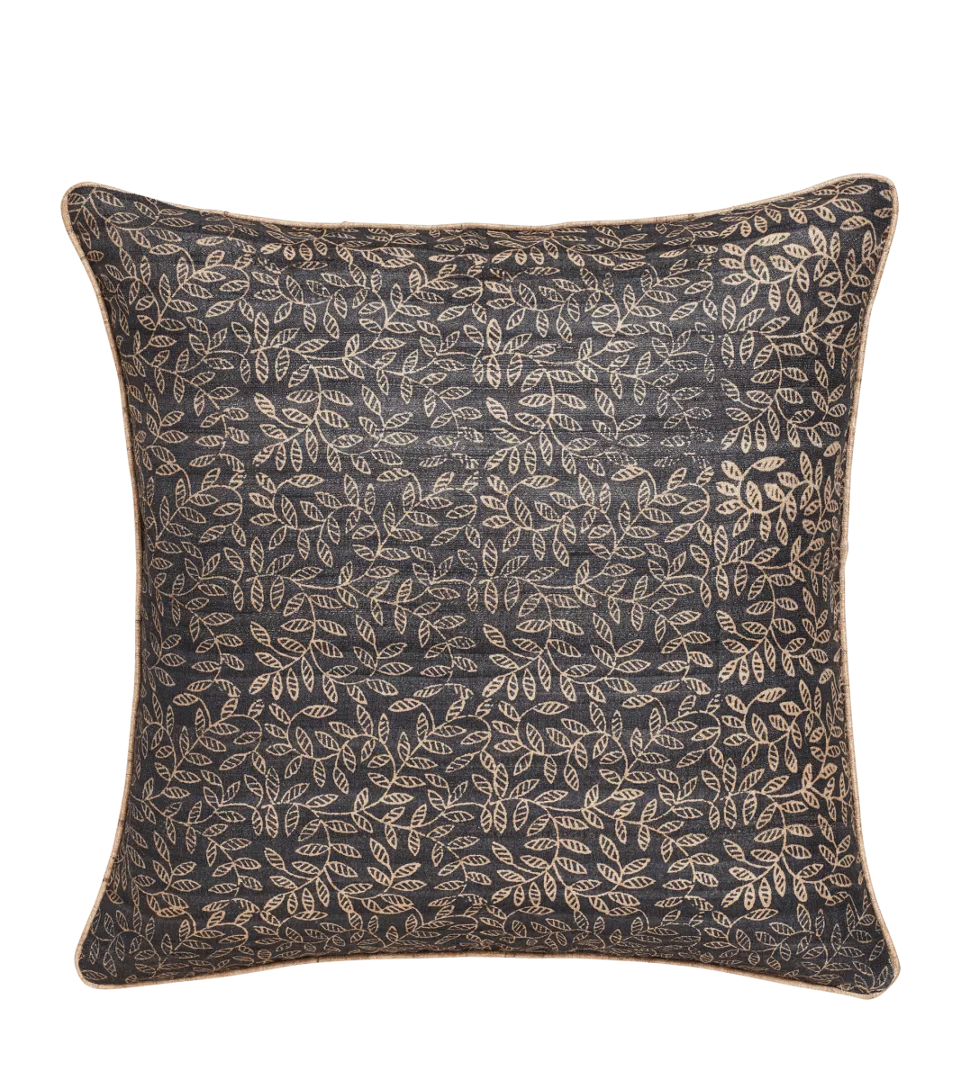 Large Plain Velvet Pillow Cover - Truffle