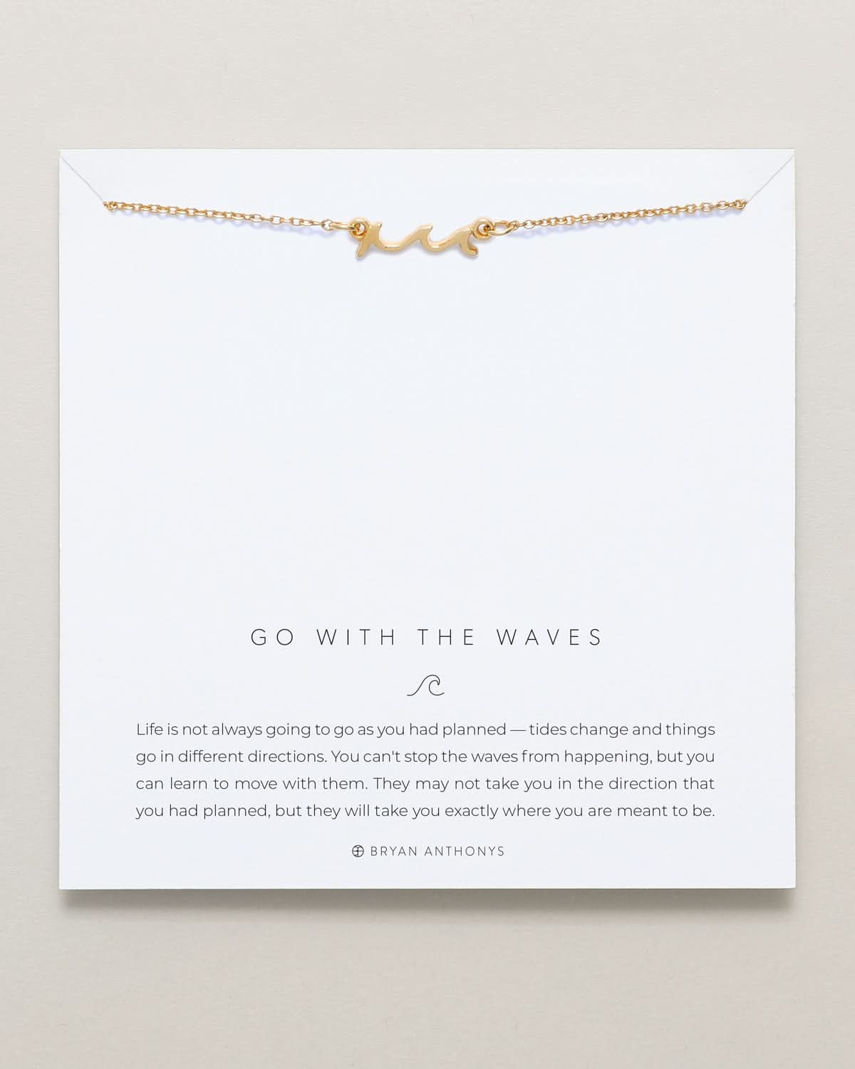 Go With The Waves Necklace | Bryan Anthonys | Bryan Anthonys