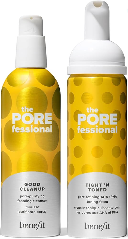 Benefit The Porefessional Tight 'N Toned Pore-Refining Aha+Pha Toning Foam 4.5 Fl Ounce + Good Cl... | Amazon (US)