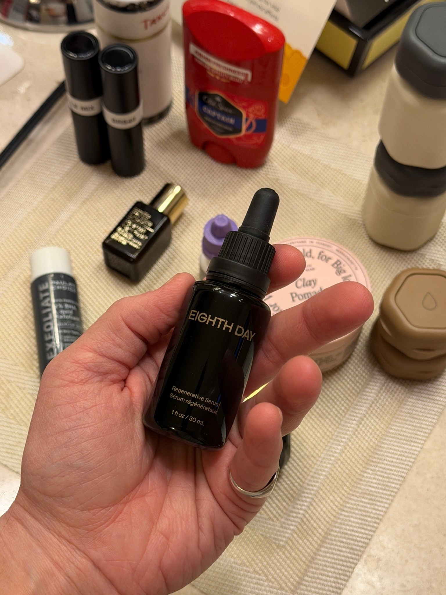 I don’t throw around “can’t live without” lightly but this 8th Day serum earned it!! I’ve used it morning + night for over a month now and the difference is unreal. It’s an investment but truly worth every drop. I’ve never gotten more compliments on my skin than I have since adding this in!

#LTKselfcare #LTKMens #LTKBeauty