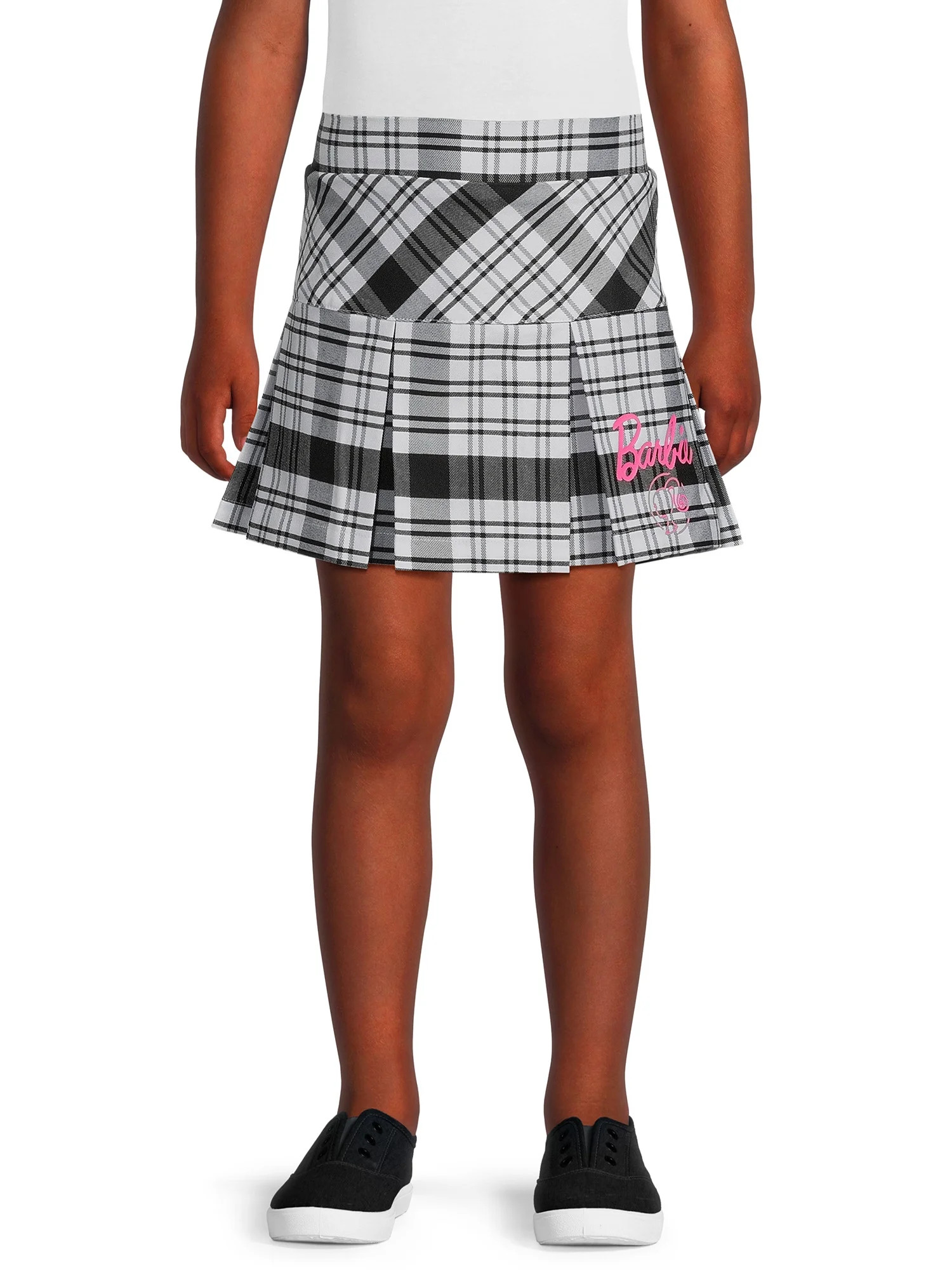 Barbie Girls Plaid Skirt, Sizes 4-18 - Walmart.com | Walmart (US)