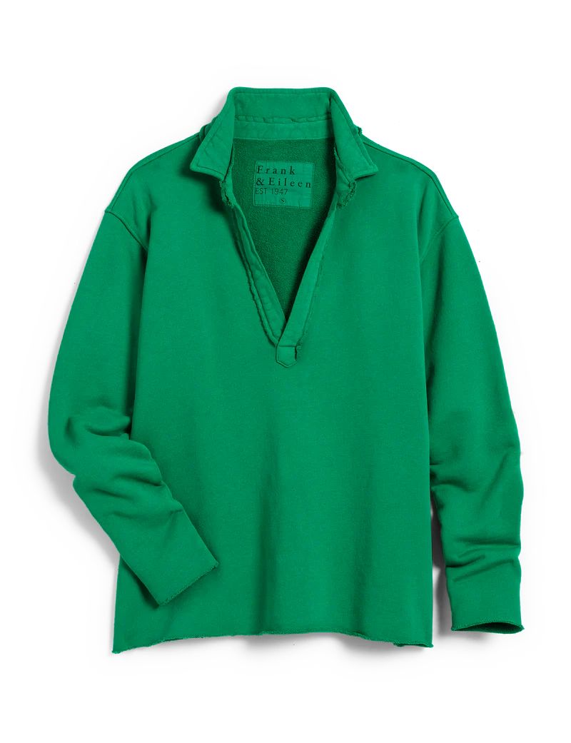 PATRICK Clover Green, Triple Fleece | Frank & Eileen