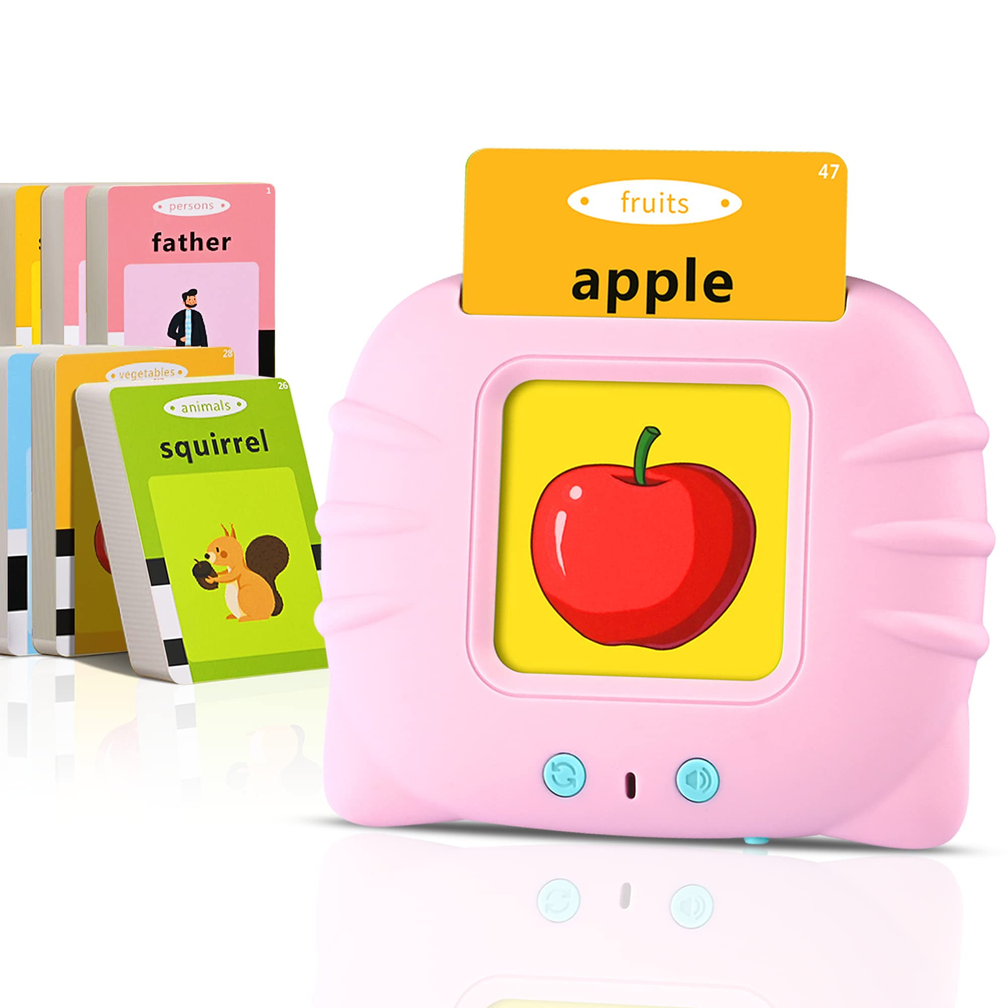 Toddler Toys Age 2-6, Girls Birthday Gift,Learning Toys for Toddlers, 224 Sight Words Educational Toys, Montessori Toys for 2 Year Old, Talking Flash Cards,Sensory Toys, Speech Therapy, Toys for Girls | Amazon (US)