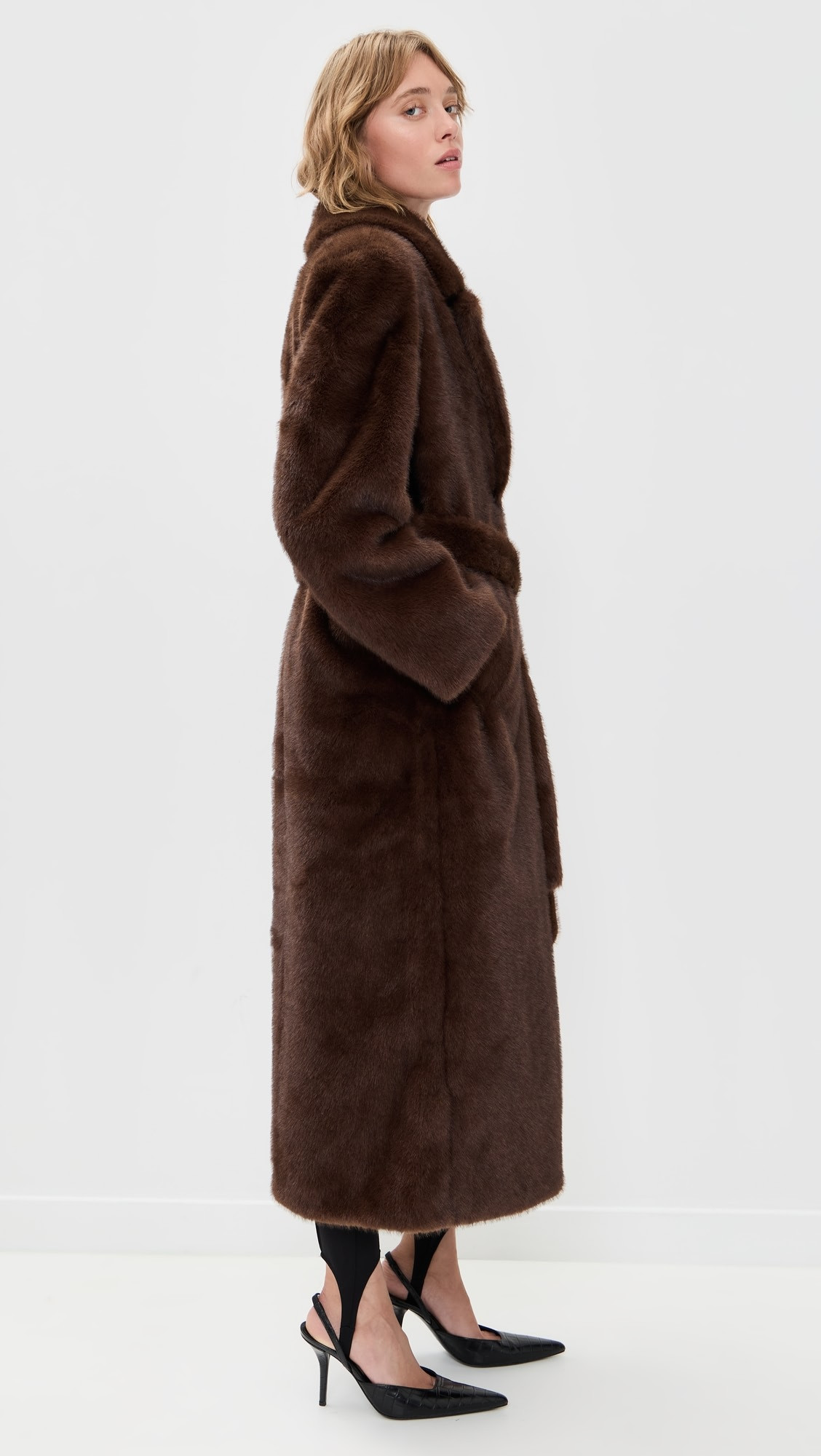 Darelle Oversized Faux Fur Coat | Shopbop