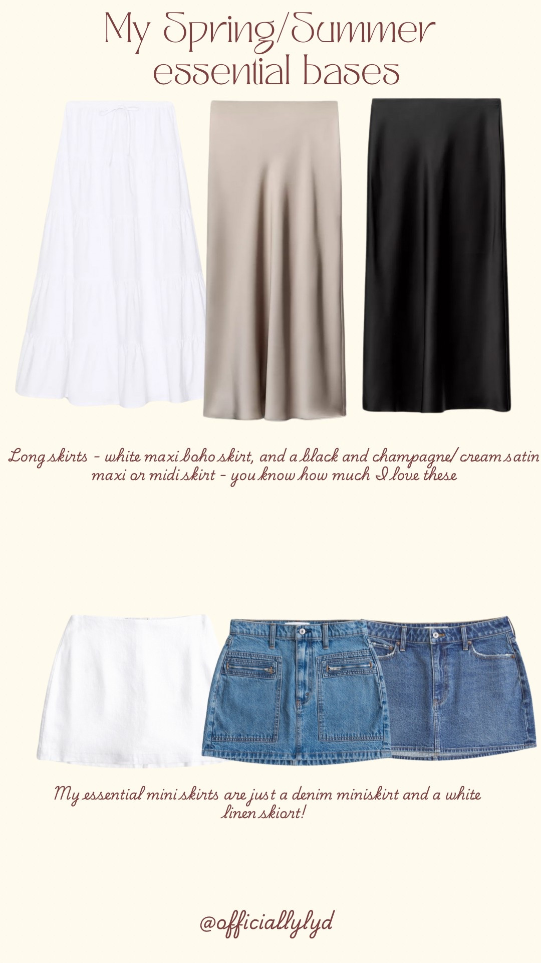 Spring and summer capsule wardrobe pieces! 

#LTKsummer #LTKuk #LTKspring