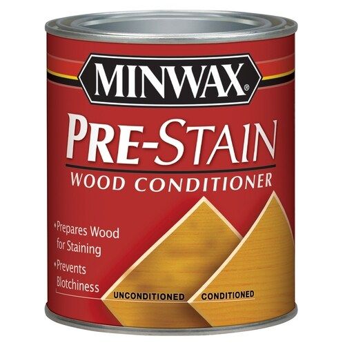 Minwax Oil-Based Pre-Stain Wood Conditioner (Half Pint) Lowes.com | Lowe's